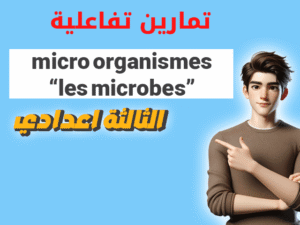 exercice corrigé micro-organismes 3ème année collège
